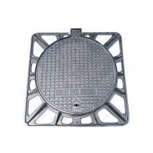 EN124 Class D400 F900 850x850 600dia square heavy duty manhole covers locking system manufactuer